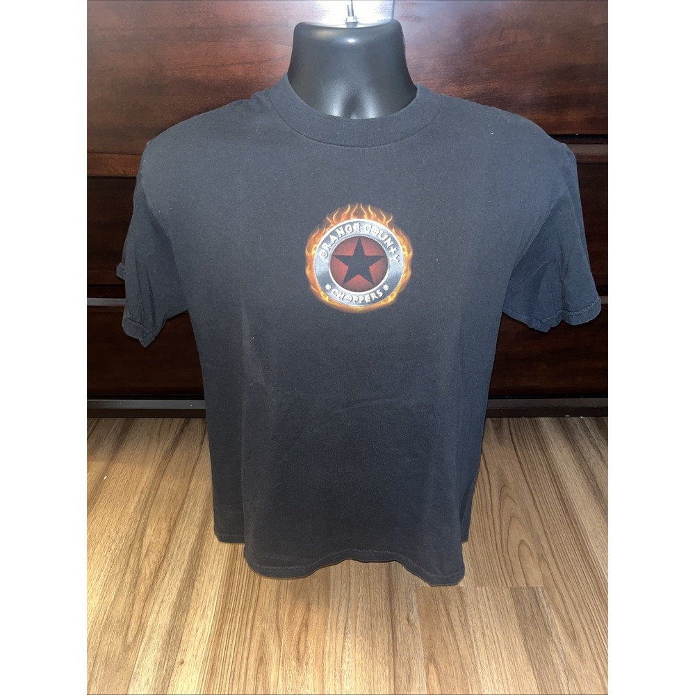 VTG 2003 Orange County Choppers Short Sleeve T-Shirt Size Medium Made In U.S.A.